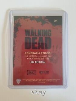 Jon Bernthal en tant que Shane Walsh dans la carte auto de la saison 1 de The Walking Dead A1