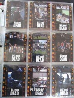 LA SAISON 1 DE THE WALKING DEAD ENSEMBLE DE CARTES À ÉCHANGER 81+ Set de chasse + Marcheur en feuille manquant