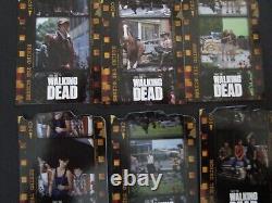 LA SAISON 1 DE THE WALKING DEAD ENSEMBLE DE CARTES À ÉCHANGER 81+ Set de chasse + Marcheur en feuille manquant