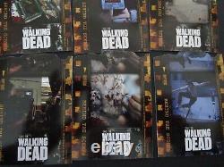 LA SAISON 1 DE THE WALKING DEAD ENSEMBLE DE CARTES À ÉCHANGER 81+ Set de chasse + Marcheur en feuille manquant