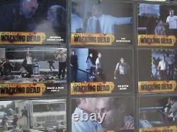 LA SAISON 1 DE THE WALKING DEAD ENSEMBLE DE CARTES À ÉCHANGER 81+ Set de chasse + Marcheur en feuille manquant