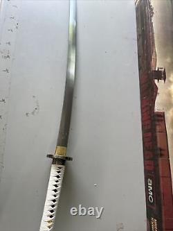 L'épée de samouraï de The Walking Dead Michonne Katana Tueur de zombies Lame de couteau NOUVEAU