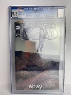 La Bande Dessinée Walking Dead #100 Juillet 2012, Couverture D'enrobage De Chrome 9,8 Cgc