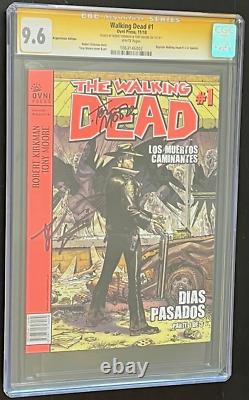 La Mort Vivante #1 ÉDITION ARGENTINE? SIGNÉE PAR KIRKMAN & MOORE? CGC 9.6 2010