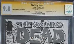La bande dessinée The Walking Dead #1 Wizard World Philadelphia CGC 9.8 SS MANN Image Comics