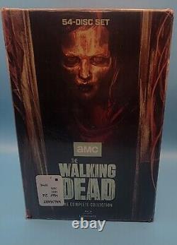 La collection complète de The Walking Dead d'AMC en Blu-Ray + numérique sur 54 disques, neuf et sous blister.