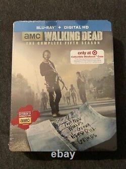 La collection de Steelbook exclusive Target de The Walking Dead.