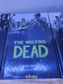 La collection de figurines d'action, livres et bandes dessinées de The Walking Dead