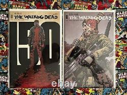 La loterie d'images de The Walking Dead de 50 exemplaires de comics variantes de la série TWD.