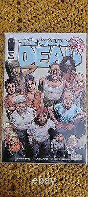 Le lot de 38 bandes dessinées de The Walking Dead