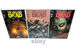Les numéros 1 à 32 de The Walking Dead Deluxe, plus les variantes, soit 51 bandes dessinées en tout, en excellent état.