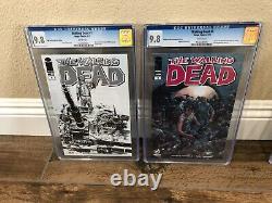 Lot de 11 bandes dessinées The Walking Dead #1 TOUTES ÉVALUÉES CGC 9.8