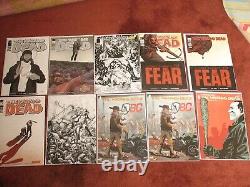 Lot de (141) bandes dessinées de The Walking Dead avec 100-193 EXMT-NM de nombreuses variations