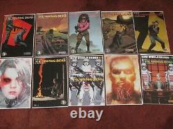 Lot de (141) bandes dessinées de The Walking Dead avec 100-193 EXMT-NM de nombreuses variations