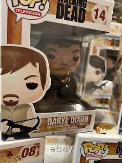 Lot de 17 Funko Pop! The Walking Dead Daryl Dixon Toutes les nouvelles figurines AMC Chopper
