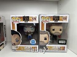 Lot de 5 Funko Pop! Vaulted The Walking Dead 574 575 576 579 & 1106