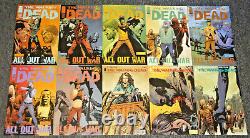 Lot de 65 numéros de The Walking Dead d'Image Comics #110-184 Set Vf/nm de la série télévisée Zombie d'AMC