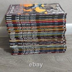 Lot de bande dessinée graphique TWD Walking Dead Vol 1-27 Lot de livres