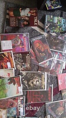 Lot de bandes dessinées d'horreur Texas Chainsaw, Destination Finale, Hatchet, Walking Dead