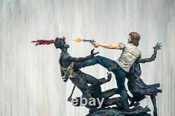 McFarlane The Walking Dead Statue en Résine de Rick Grimes avec COA Signé, Scellé