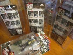 Mcfarlane Les Chiffres D'action De La Série Walking Morte 1-9 Complete Collection