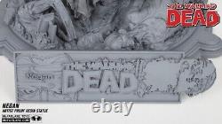 Mcfarlane The Walking Dead Comic Negan Statue en résine #21/50 Épreuve d'artiste
