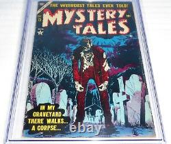 Mystery Tales #19 Cgc Universal Grade 5.5 Classic Walking Dead Atlas Comics 7/56