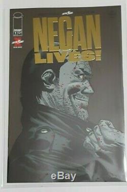 Negan Lives # 1 Feuille D'or Variant Cover Image Comics 2020