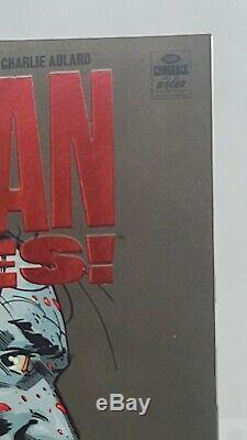 Negan Lives # 1 Rubis Couverture Variante De Feuille Rouge Marche Morts Limité À 500 Tres Rare