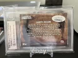 Norman Reedus Authentique Auto de Daryl Dixon (The Walking Dead) BGS CERTIFIÉ