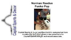 Norman Reedus Comme Daryl Dixon Signé Funko Pop # 391 The Walking Dead Rouge