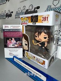 Norman Reedus Daryl Dixon 391 Walking Dead Funko Pop signé autographié - Jsa Coa