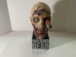 RARE The Walking Dead Coffret Édition Limitée Collectible Zombie Head