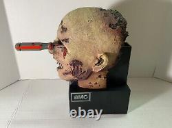 RARE The Walking Dead Coffret Édition Limitée Collectible Zombie Head