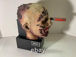 RARE The Walking Dead Coffret Édition Limitée Collectible Zombie Head