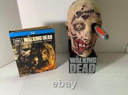 RARE The Walking Dead Coffret Édition Limitée Collectible Zombie Head