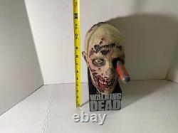 RARE The Walking Dead Coffret Édition Limitée Collectible Zombie Head