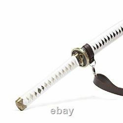 Siwode The Walking Dead Michonne's Katana Sword T10 Clay Tempered 40 Pouces