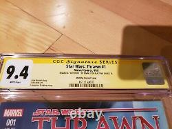 Star Wars Thrawn #1 2018 150 Incentive Ss Par Francesco Mattina Variante, Cgc 9.4