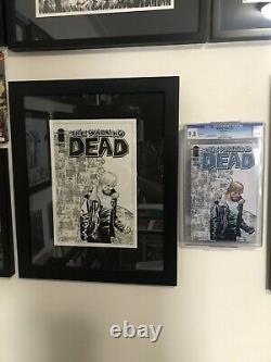 The Walking Dead #106 Couverture De Comic Book Art Adlard / Rick Zombie Horror