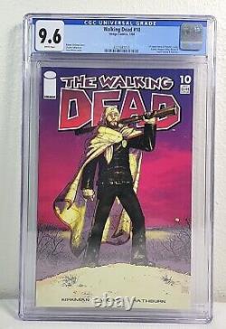 The Walking Dead #10 CGC 9.6. 1ère App Hershal, Lacey, Arnold, Maggie, Billy +
