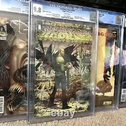 The Walking Dead # 150 Cgc 9.8 Tony Moore Twd 1 Hommage Couverture Image/skybound 2016