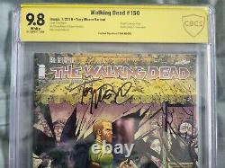 The Walking Dead 150 Signé Par Tony Moore Cgc 9.8