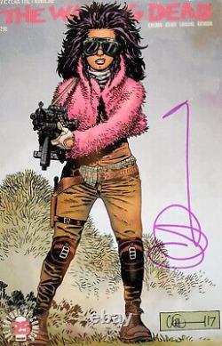 The Walking Dead #171 1ère App Princess Sanchez Signé Par C. Adlard Cgc 9.8