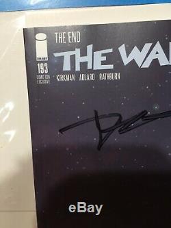 The Walking Dead # 193, Autographe De Kirkman Ccsd Dans Le Cadre De La Convention Variante