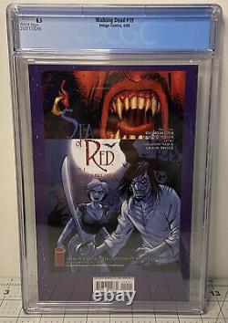 The Walking Dead #19 Cgc 8.5 Vf+ 1ère Apparition Michonne Énorme? Pages Blanches
