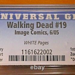 The Walking Dead #19 Image Comics 2005 Cgc Graded 9.4 Décès De Dexter