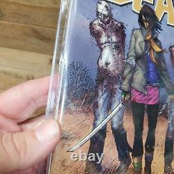 The Walking Dead 19 - Première apparition de Michonne dans un étui en plastique rigide