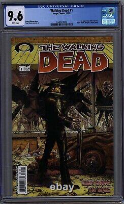 The Walking Dead #1 2003 Image Comics Cgc 9.6 Premier Numéro Rick Grimes Key