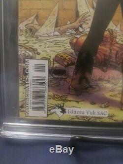 The Walking Dead # 1 Cgc 8,5 Vf + Pages Blanches ×× Rares Imprimer / Awesome Affaire ××